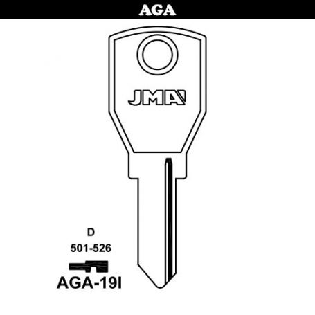 Comprar Llave Serreta Grupo B Modelo AGA-19I (caja 50 Unidades) JMA...