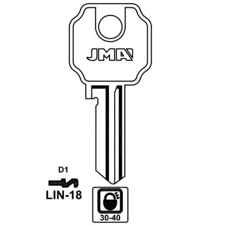 Comprar Llave Serreta Grupo B Modelo Lin18 (caja 50 Unidades) JMA