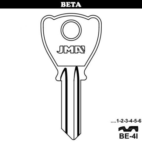 Comprar Llave Serreta Grupo B Modelo Be4i (caja 50 Unidades) JMA