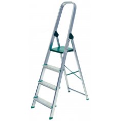 ▷ Comprar Escalera-taburete de aluminio Komodo 3 peldaños Plabell