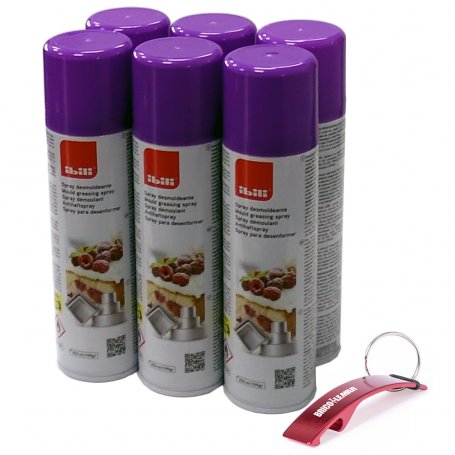▷ Comprar Spray desmoldeante para Repostería antiadherente caja de 6