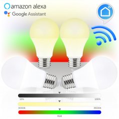 ▷ Comprare Intelligente Confezione lampade standard del LED 2 WiFi E2