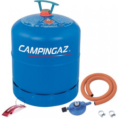 Bakken Verkleuren Doe het niet ▷ Navulbare set gasregelaar R 907 + Kit 28Mbar Campingaz | Bricolemar