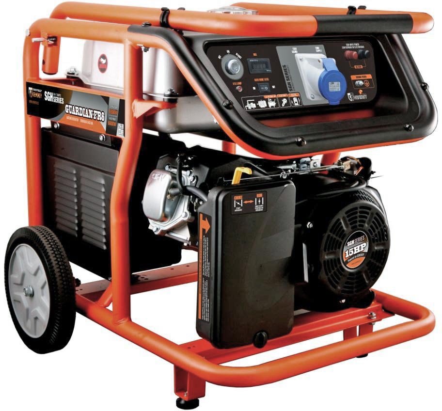 Gerador Genergy guarda FR6 6500W 230V Iniciar E-171.oCC