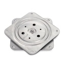 Base giratoria Giro 4, 100kg, Acero, Cincado - Emuca