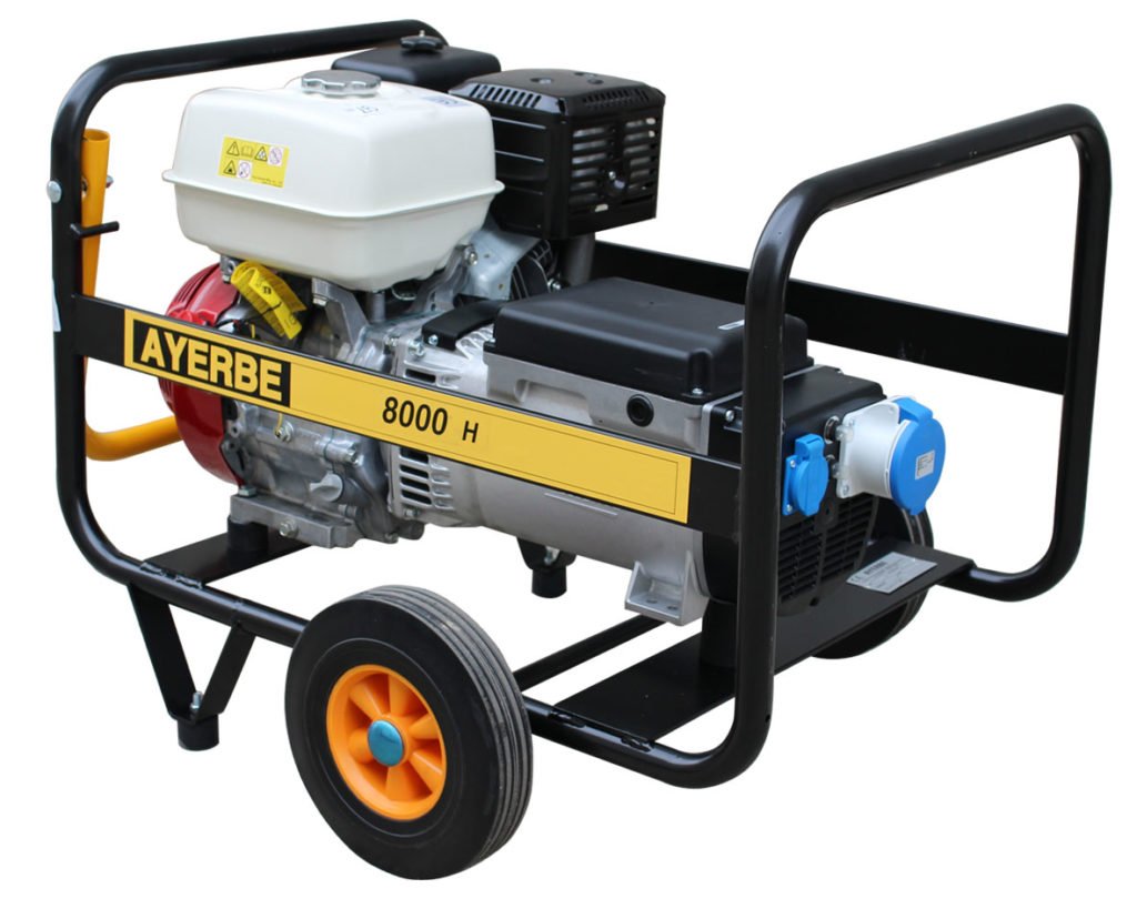 Générateur Ayerbe H 8000 MN moteur Honda démarreur électrique