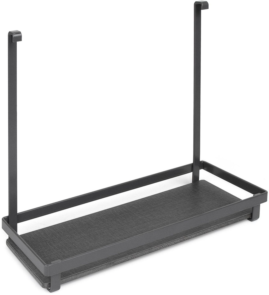 utensílios de cozinha rack de aço pendurado Titane cinzento antracite Emuca