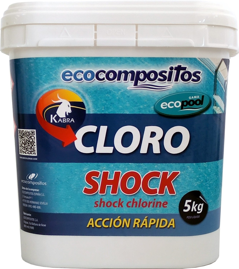Cloro Shock azione rapida 5Kg Kabra