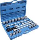 Juego de llaves de vaso 3/4" 22 piezas Mader
