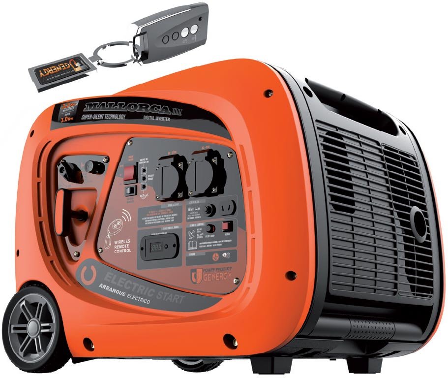 Gerador Inversor 171.oCC Genergy MALLORCA III RC 3200W 230V