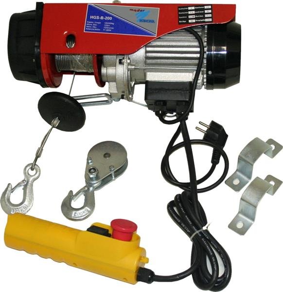 electric winch 100 / 200Kg 480W Mader