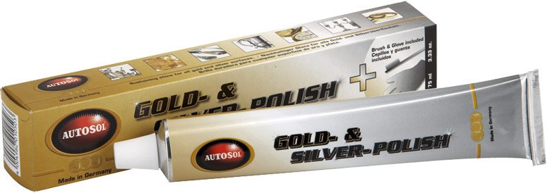 Oro e argento lucidatore AUTOSOL Gold & Silver Polish 75ml