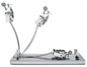 Pro Jamonero support rotating stainless steel folding 3 Claveles