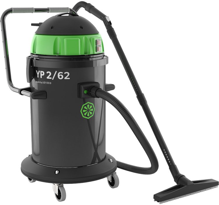 Polvere-liquido aspiratore IPC YP 2/62 W & D 2800W 62L 510m³ / h