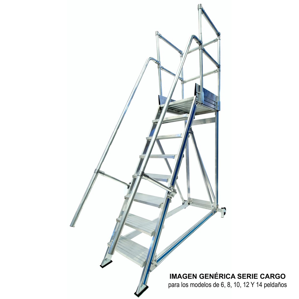 Cargo scaletta magazzino 8 passi Plabell CARGO08