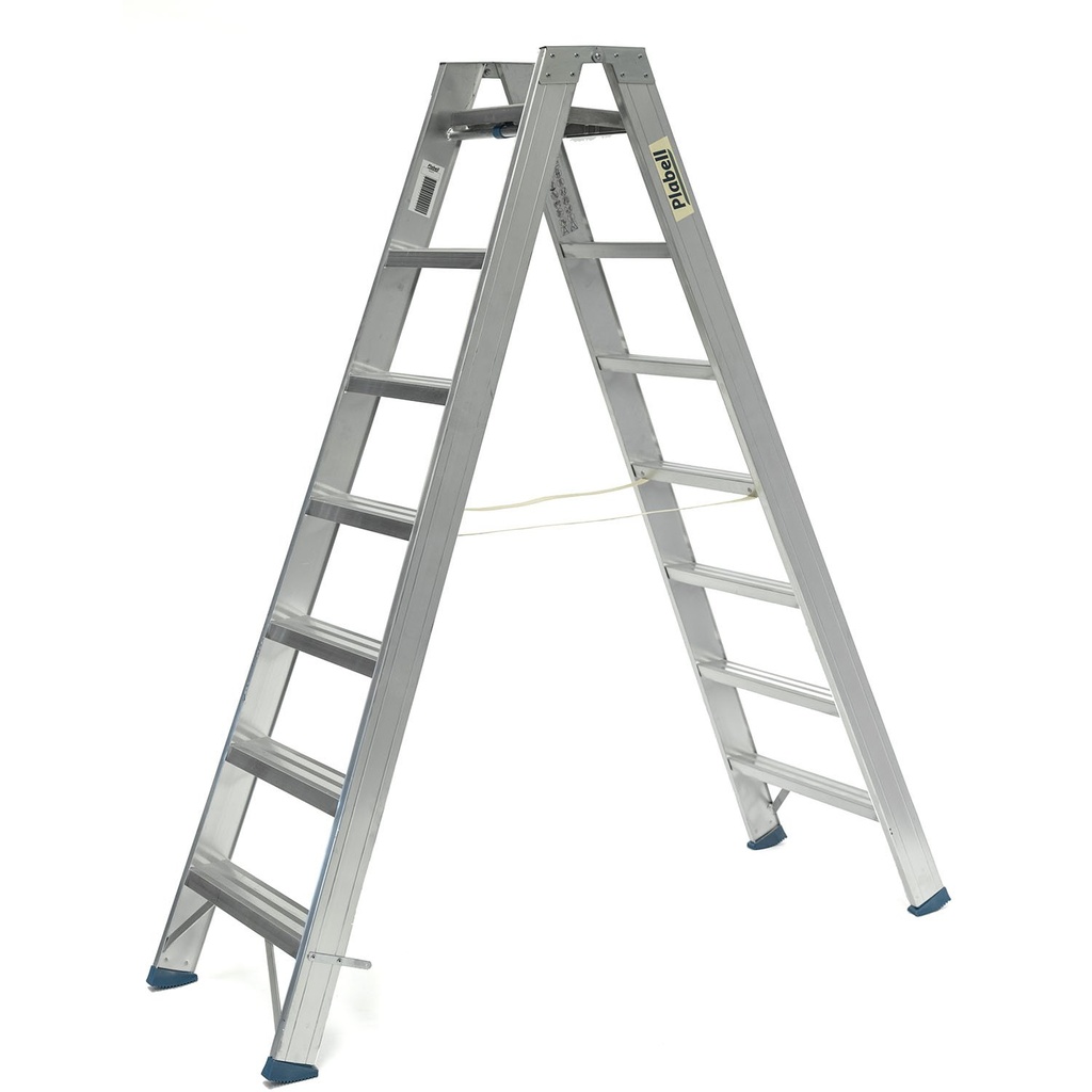 Double staircase climb with pla taf orm PA 7 + 7 steps Plabell