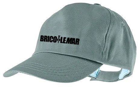 Gray cotton cap economic Bricolemar