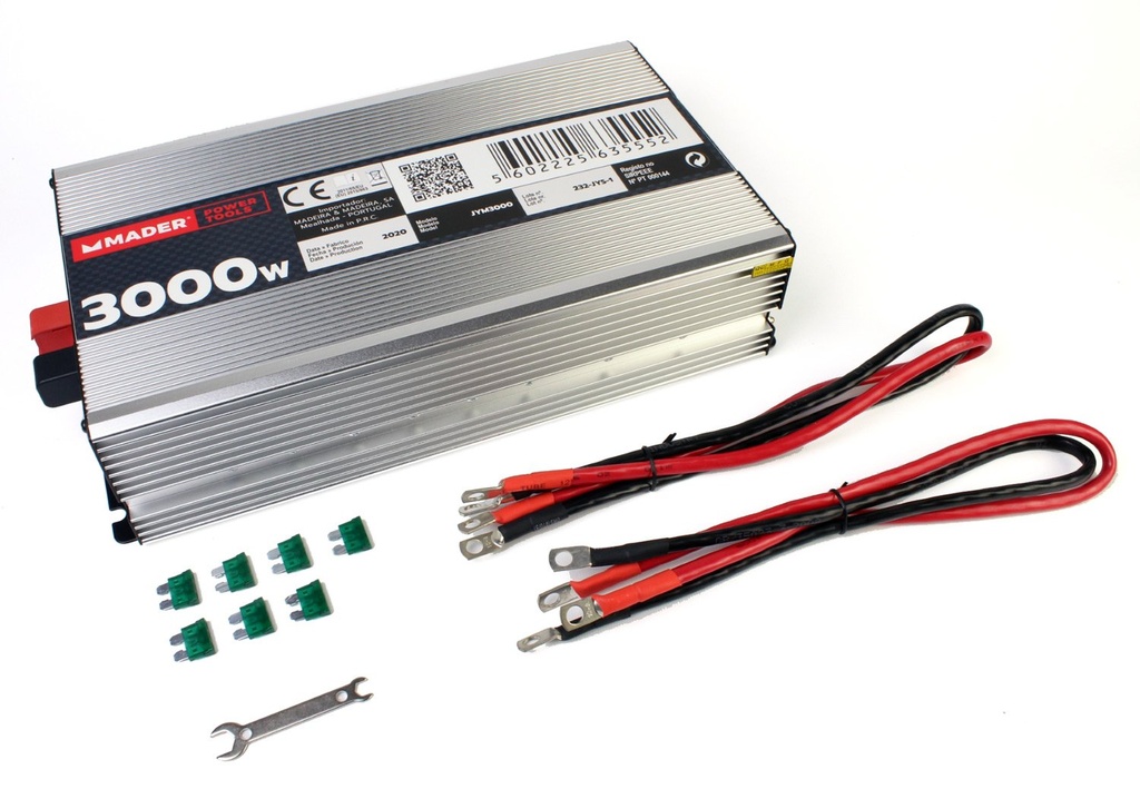 Inversor DC 12V 3000W MADER alternadamente