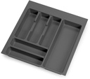 cuisine Optima tiroir à couverts Vertex / 500 Module Concept 500mm 16mm bord anthracite Emuca