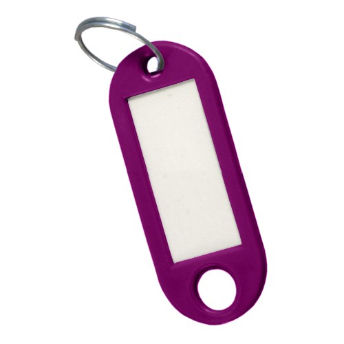 Key violet label houder (zakje 50 stuks) Cufesan