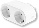 Smart WiFi met dubbele plug 110-240V 16A verbruiksmeter Energeeks