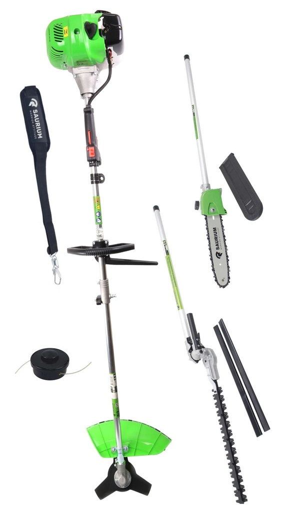Desbrozadora, Multifunciones 4IN1, 52cc - SAURIUM®