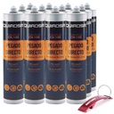 Adhesivo de montaje FIJA+PLUS CH-140 caja de 12 cartuchos de 300ml Quiadsa