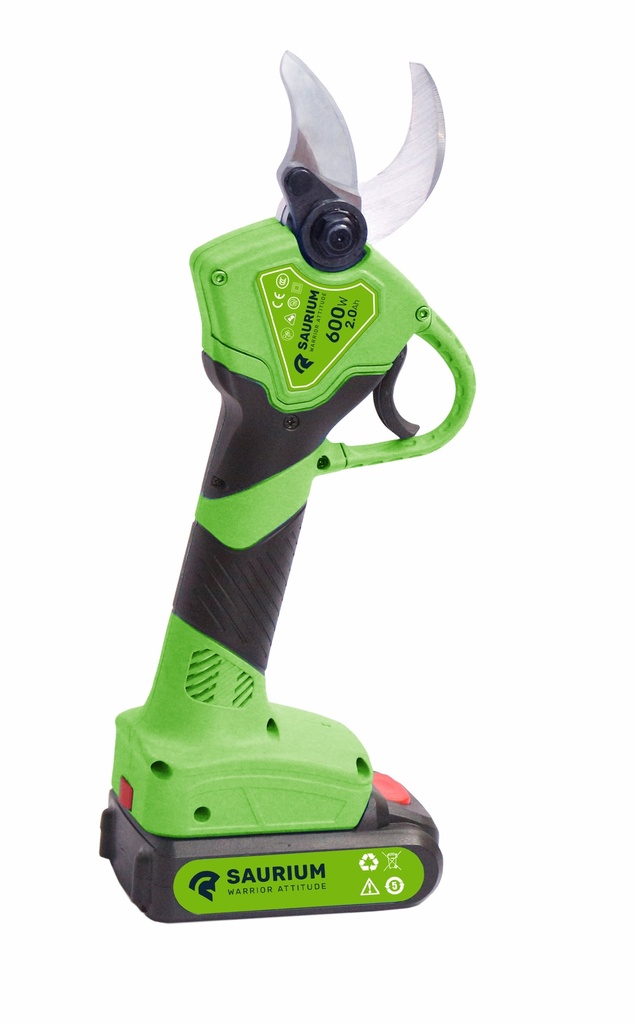 Wireless snoeischaar 600W 21V 2.0Ah batterij met 2 Saurium
