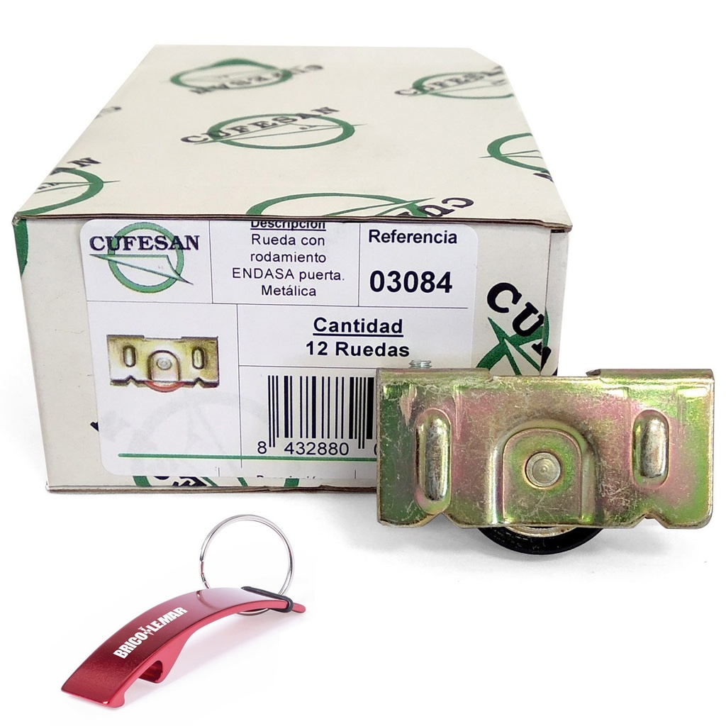 Box 12 Lagerräder ENDASA kleine Metall Cufesán 03084