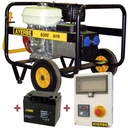 Generator Kit Ayerbe AVR 6000 H E Autostart mit Batterie und Starter-Box