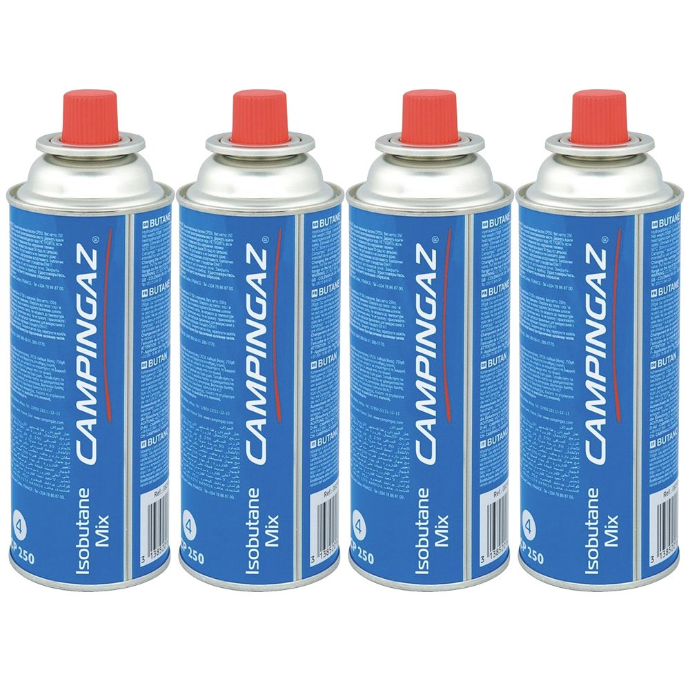 4 cartuchos bloco butano CP250 V2-28 Campingaz