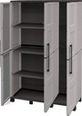Lijn hars kast planken Idee AI04 3 + escobero deuren 102x37x169cm Maiol