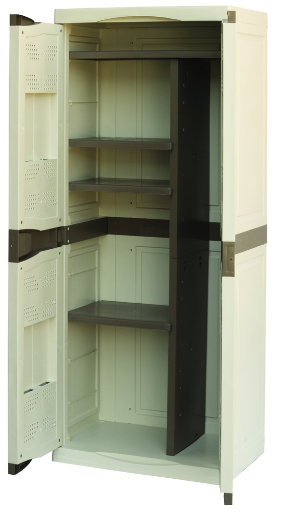 Besenschrank mit Polypropylen Line Evolution AE03 70x47x178cm Maiol