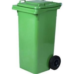 Behälter mit Deckel 120 Liter grüne Räder 55x50x94cm CV120 Maiol