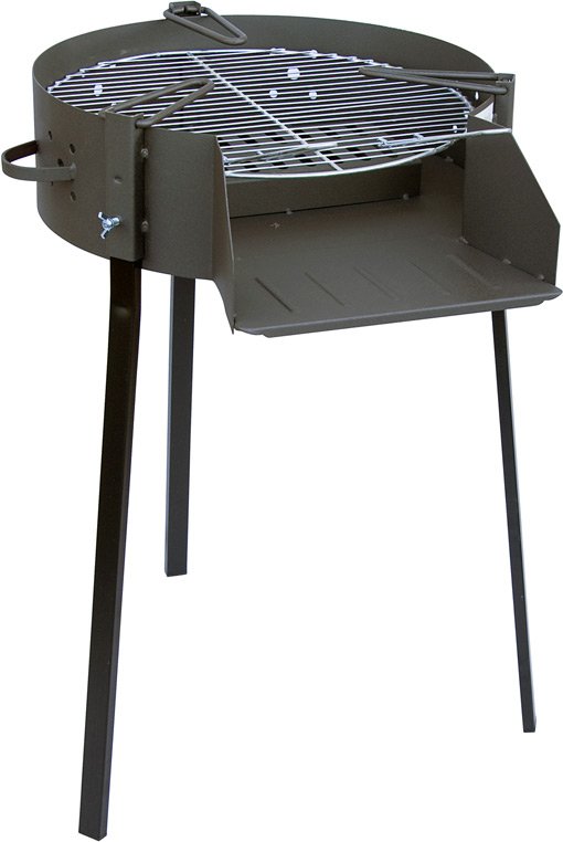 rotondo barbecue con supporti 500x810mm FCDB