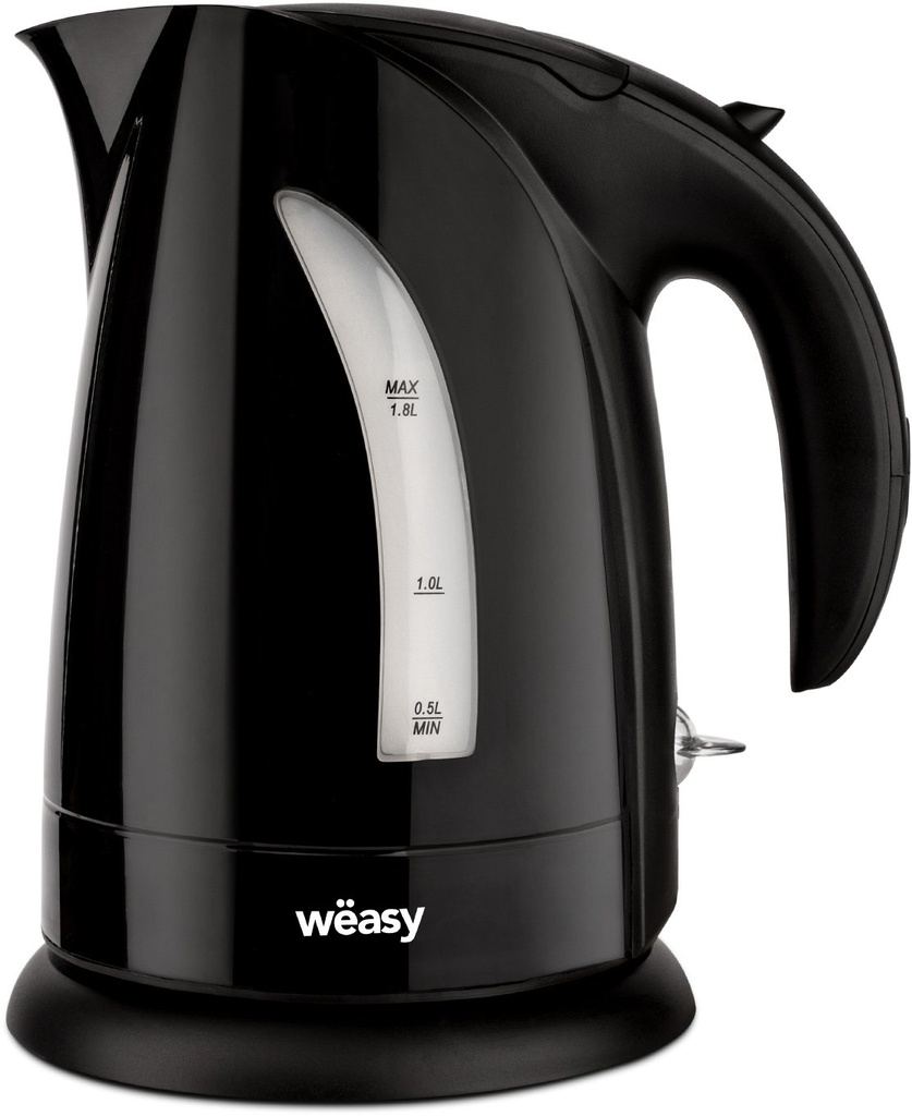 Wasserkocher 2200W 1.8L schwarz Drehfuß 360 Weasy SW8N