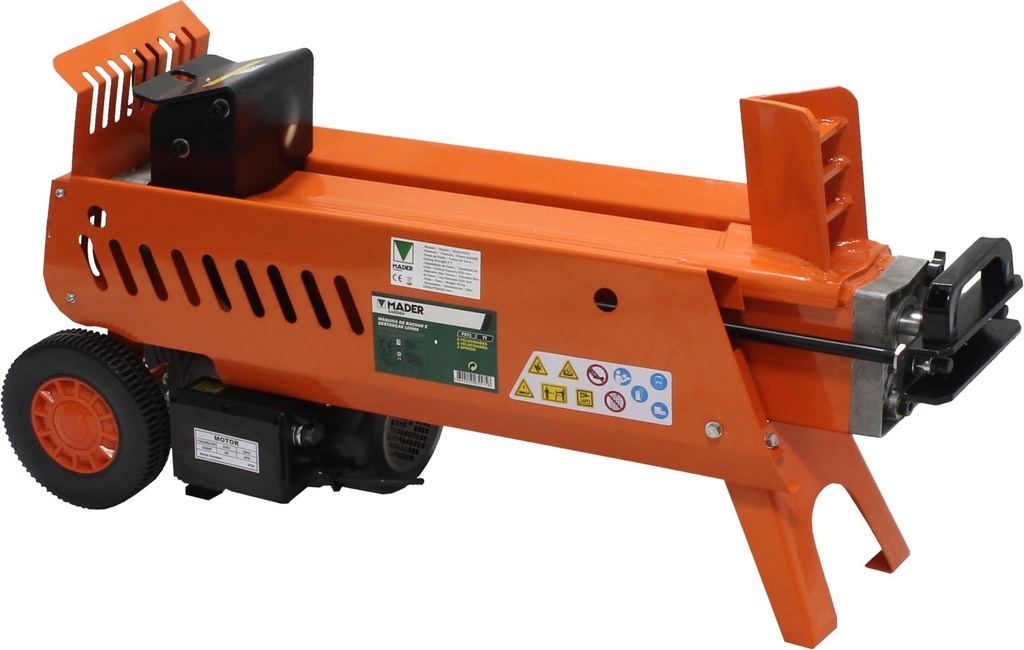 2300W séparateur de bois de chauffage horizontal 7T 2 vitesses
