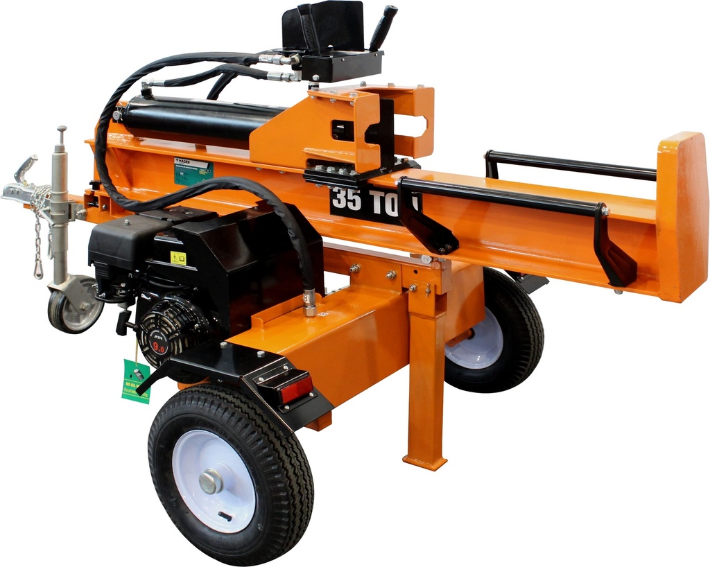 Tronzadora de leña horizontal-vertical 35T 650mm gasolina Mader