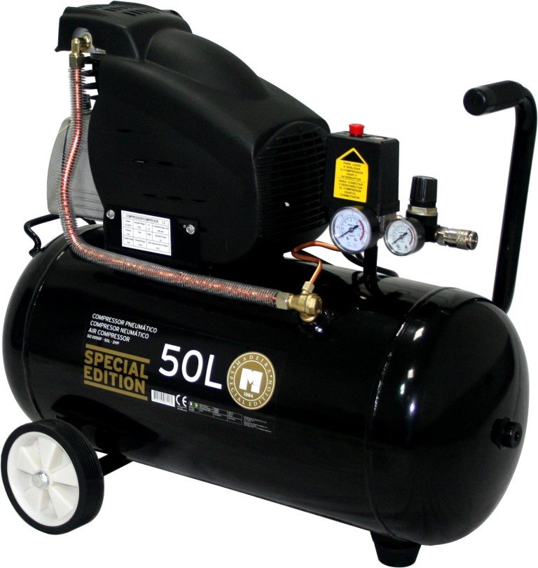 50L 2HP compressor pneumático Mader monobloco