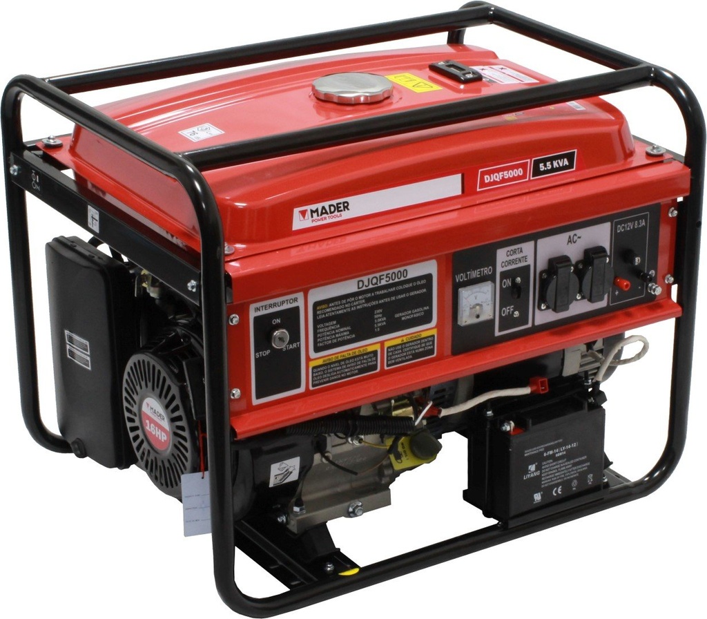 5,5KVA Generator Benzin Mader