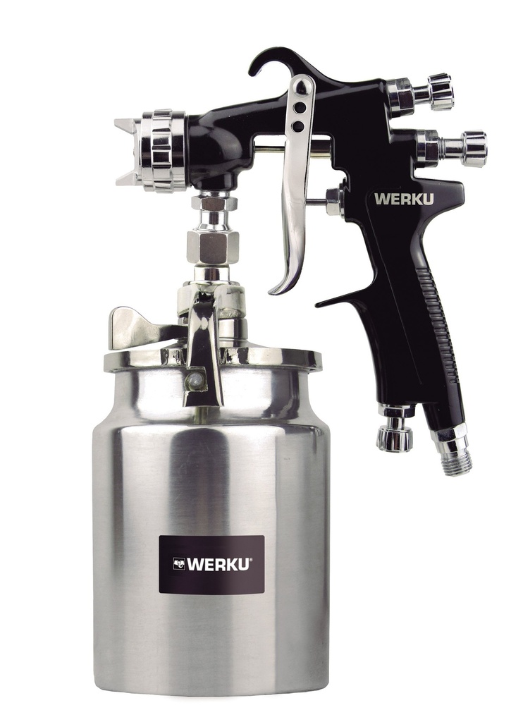 Suction spray gun HVLP-III 1000ml WK500480 2HP Werku