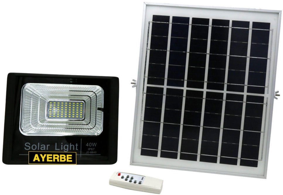 40W Solar 64 LED lamp met afstandsbediening