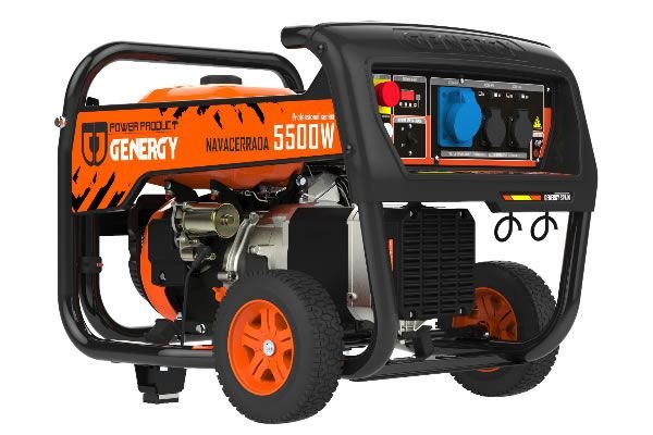 Benzin-Generator Genergy 5500W 230V elektrisches Anlasser Navacerrada