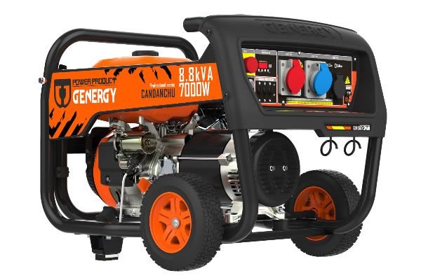 Candanchú three-phase generator 7000W / 6500W 400V / 230V electric start