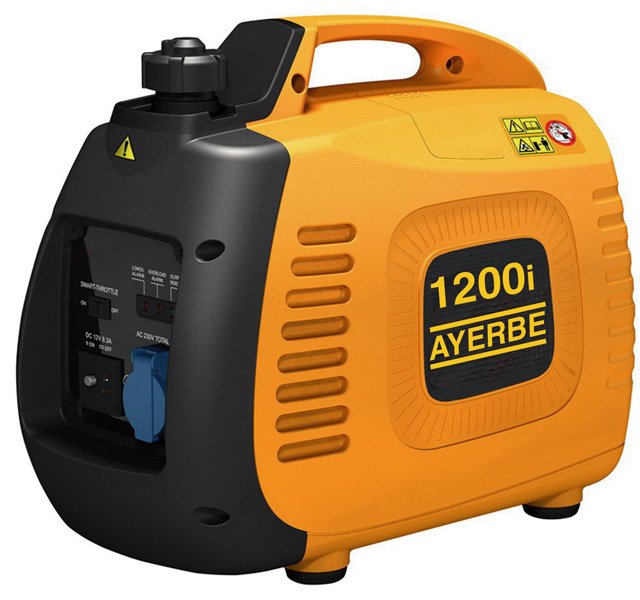 gerador de gasolina inversor Ayerbe Inverter 1,5HP 80cc KT 1200