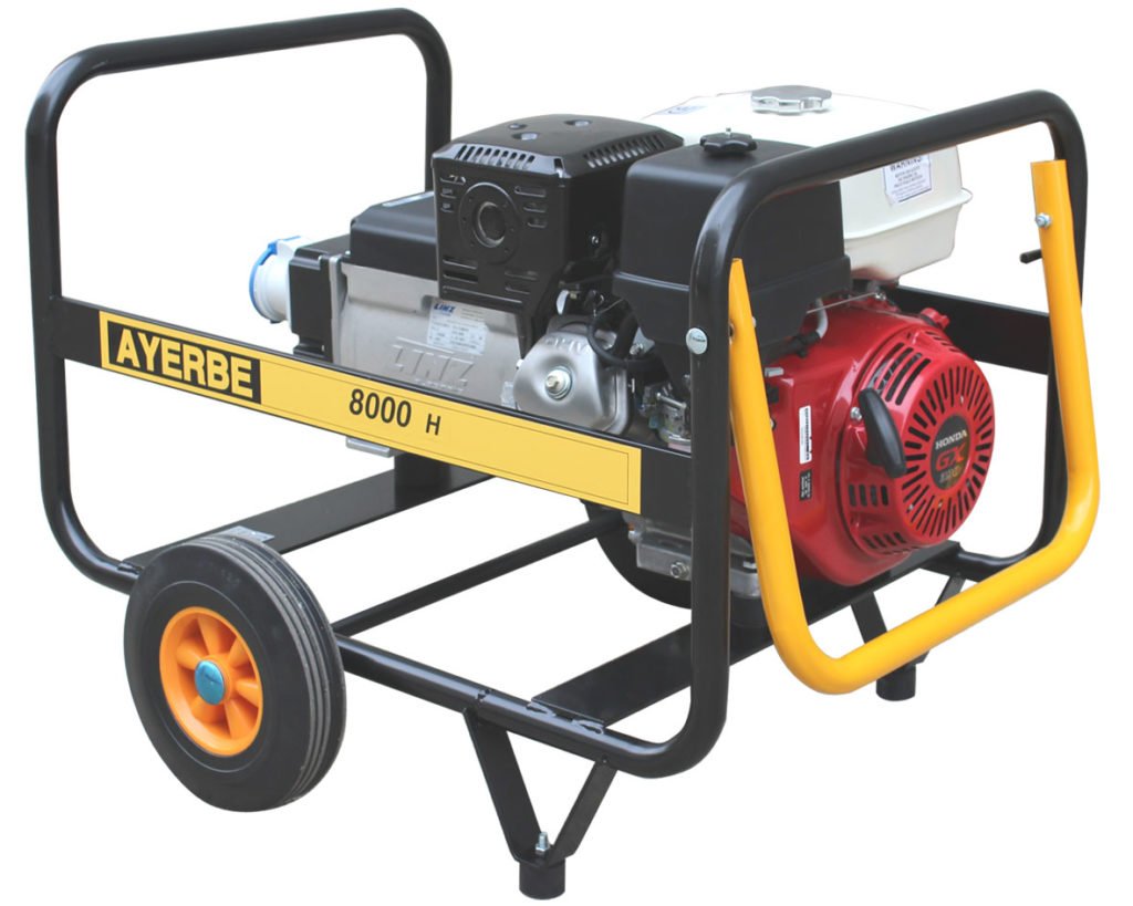 Generador a gasolina Ayerbe AY-8000 H MN Honda 13HP 390cc