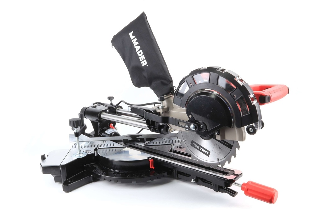 Sierra Ingletadora, 210mm, 2000W, Laser - MADER®