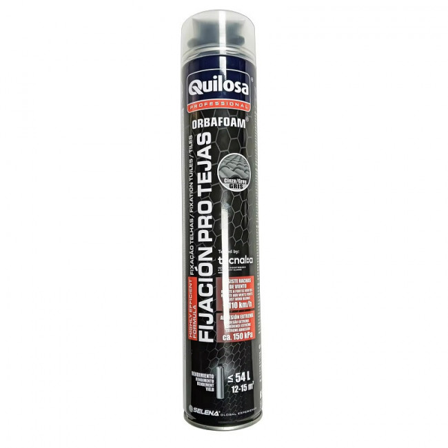Quilosa Para tejas ORBAFOAM O2 TEJAS PISTOLA GRIS Gris