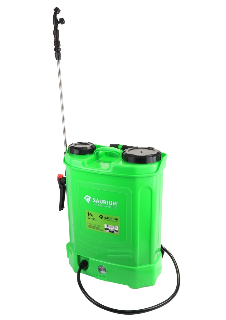 Pulverizador Mixto Manual y Batería de litio, 16L