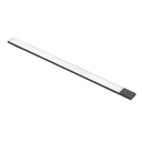 Aplique LED recargable por USB Kaus Black con sensor táctil de proximidad, L600mm, Plástico y Aluminio, Pintado negro - Emuca